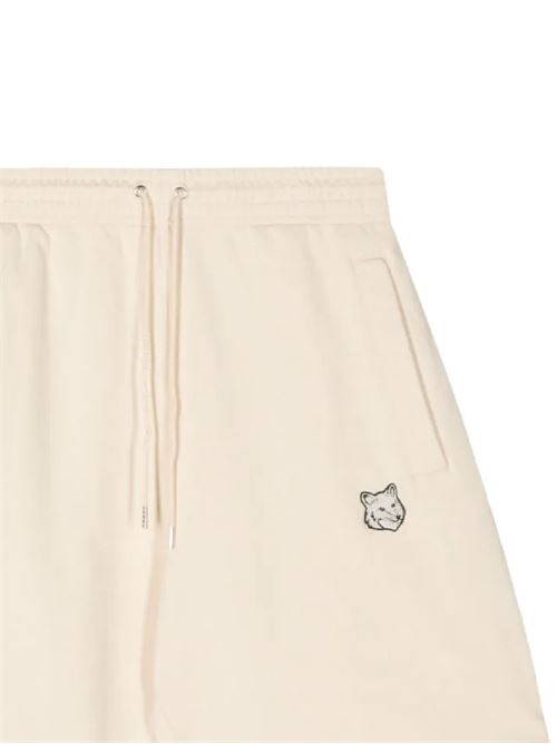 Shorts bianco panna Maison Kitsuné | MM01121KM0001P205